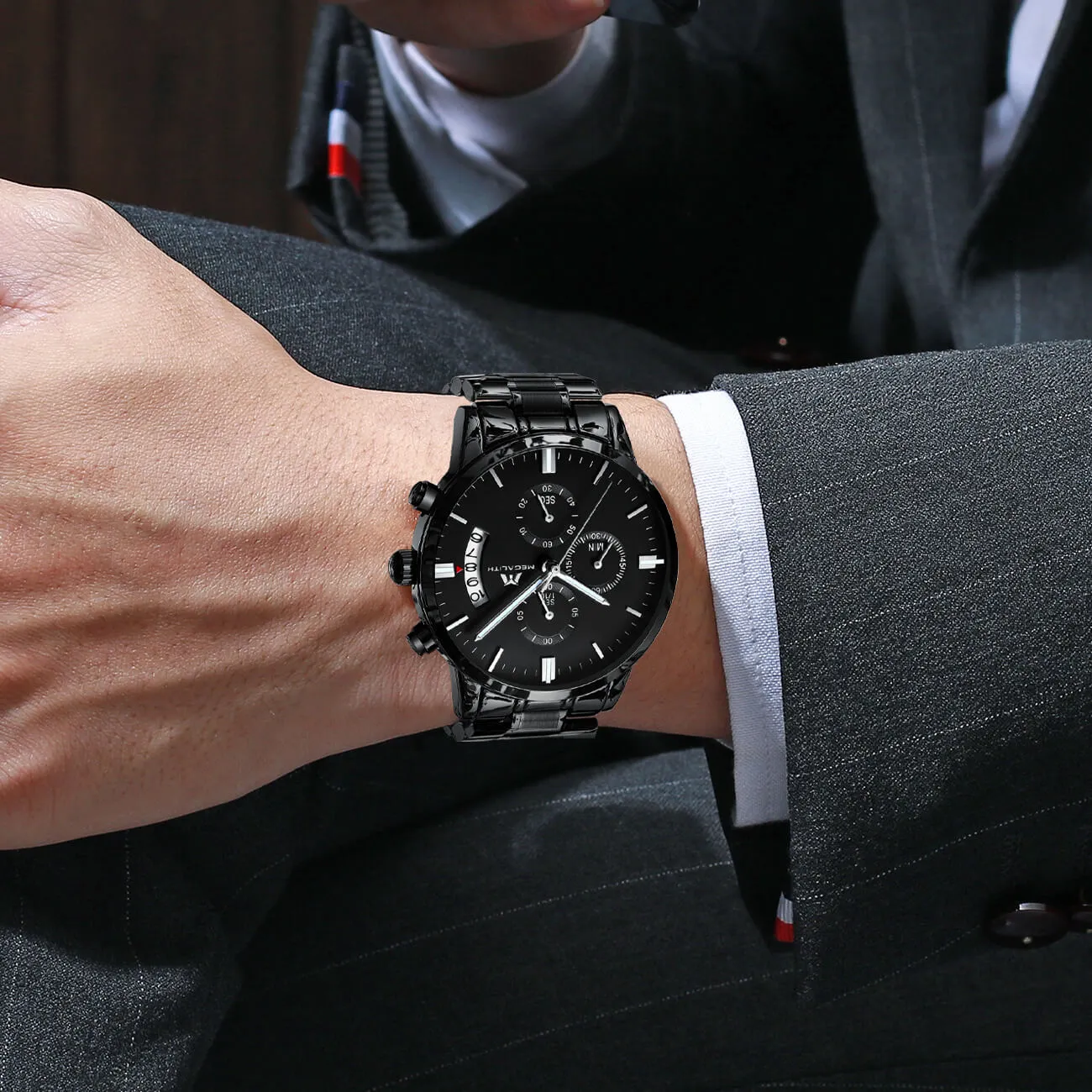 0105M | Quartz Men Watch | Stainless Steel Band