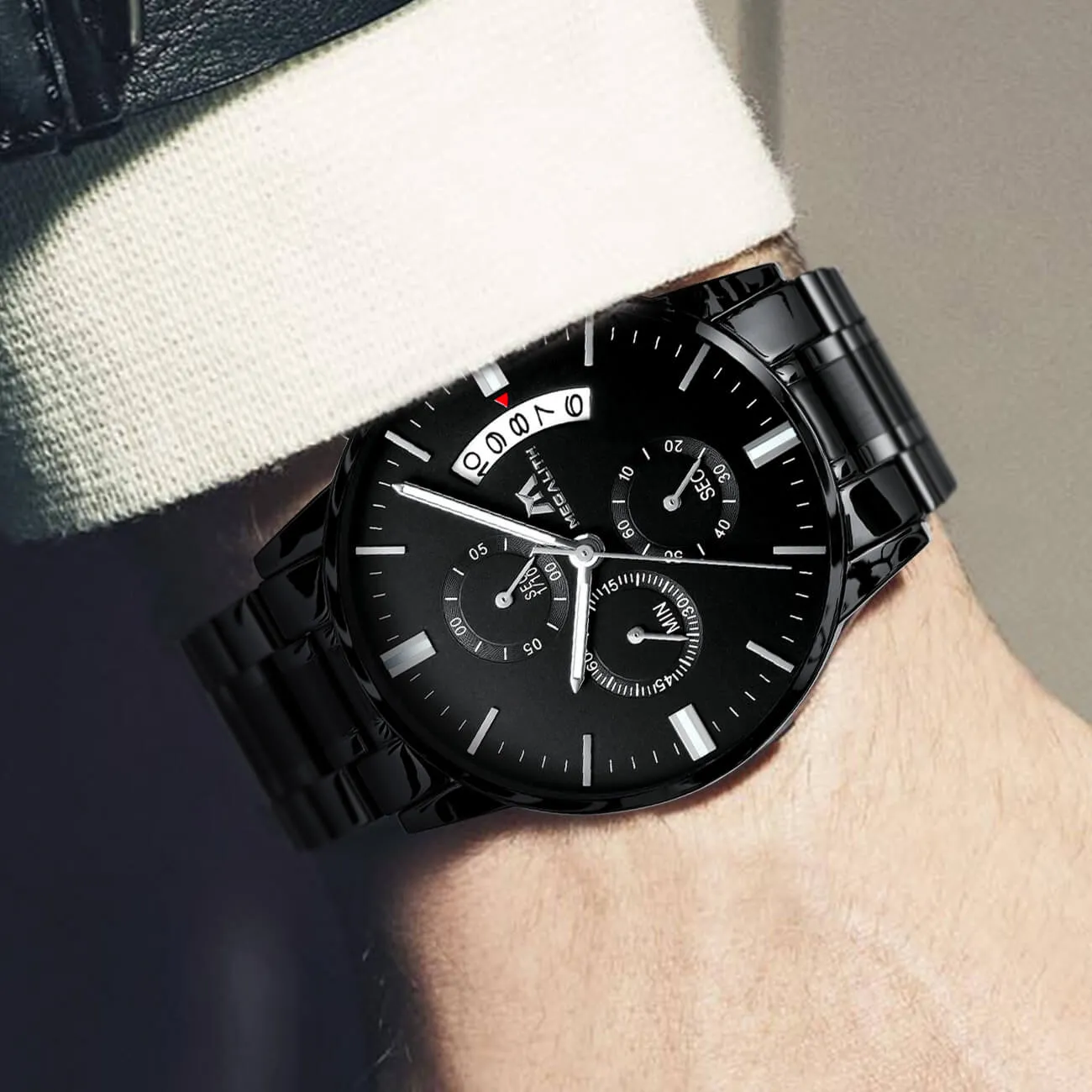 0105M | Quartz Men Watch | Stainless Steel Band