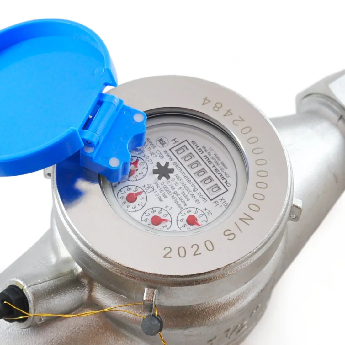 1.5 Inch Water Meter - Stainless Steel, NSF 61, Pulse Output