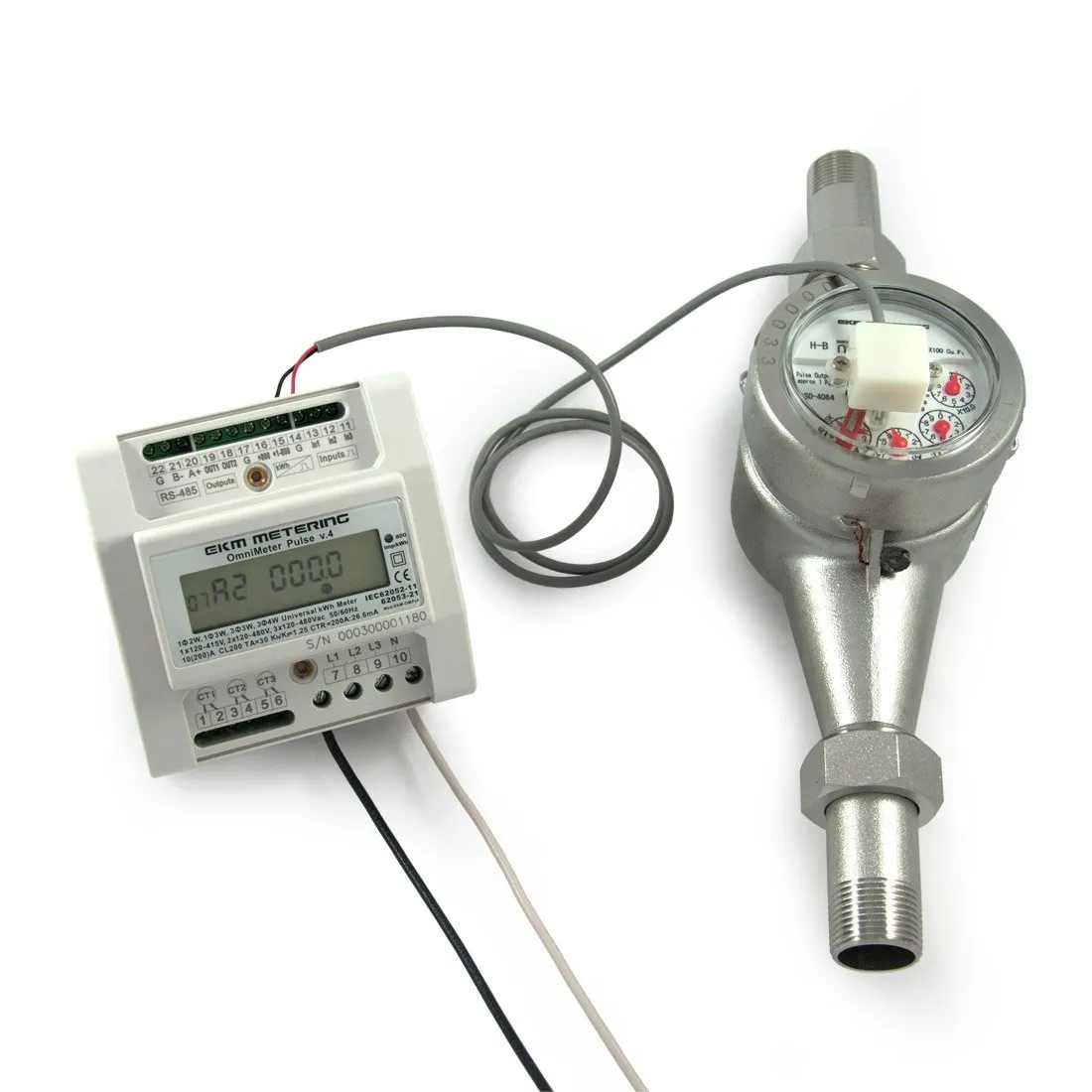 1.5 Inch Water Meter - Stainless Steel, NSF 61, Pulse Output