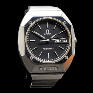 1975 OMEGA Seamaster Mariner Wristwatch Cal. 1310 Swiss Quartz Watch Ref. ST 396.0840