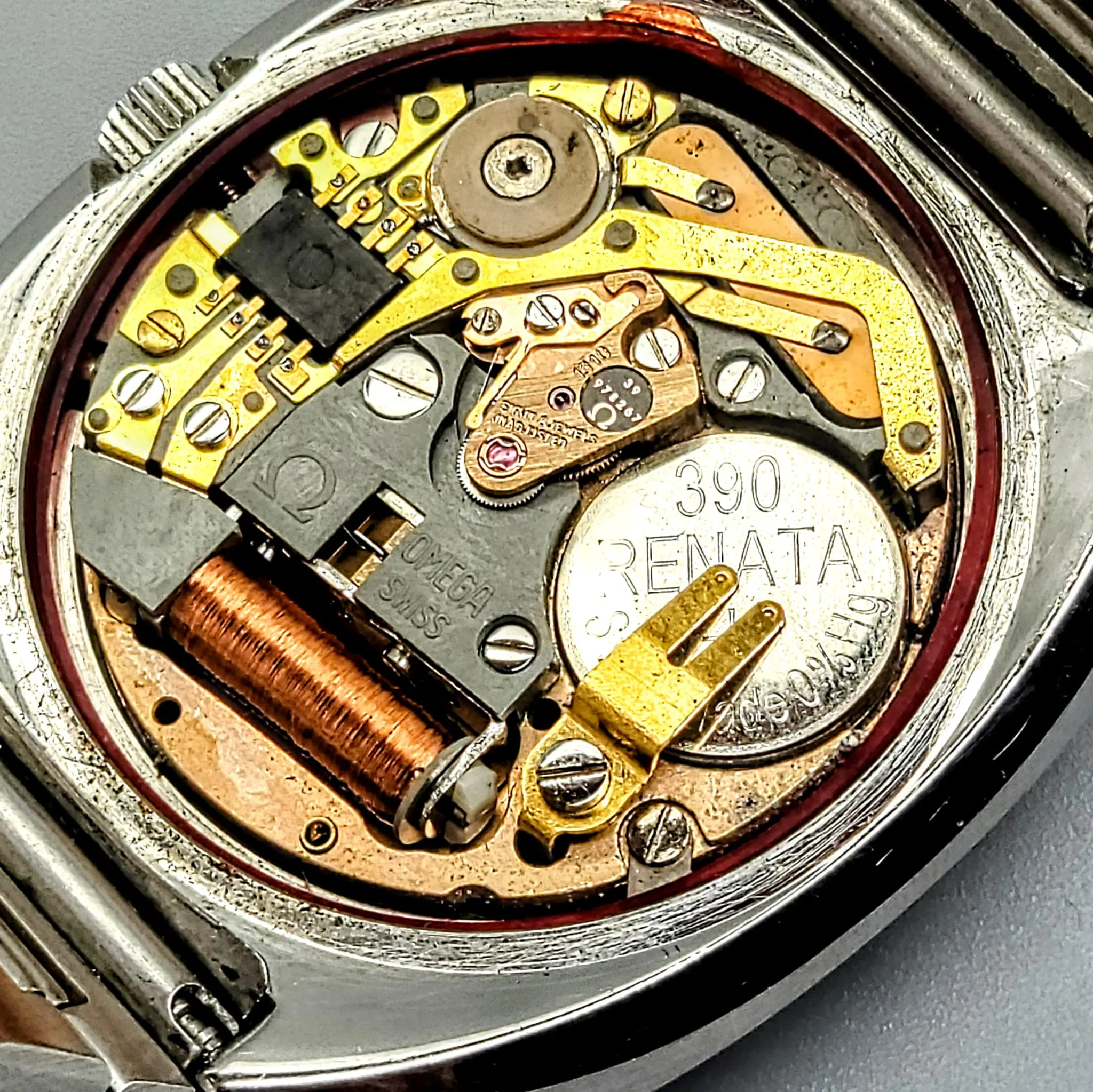 1975 OMEGA Seamaster Mariner Wristwatch Cal. 1310 Swiss Quartz Watch Ref. ST 396.0840