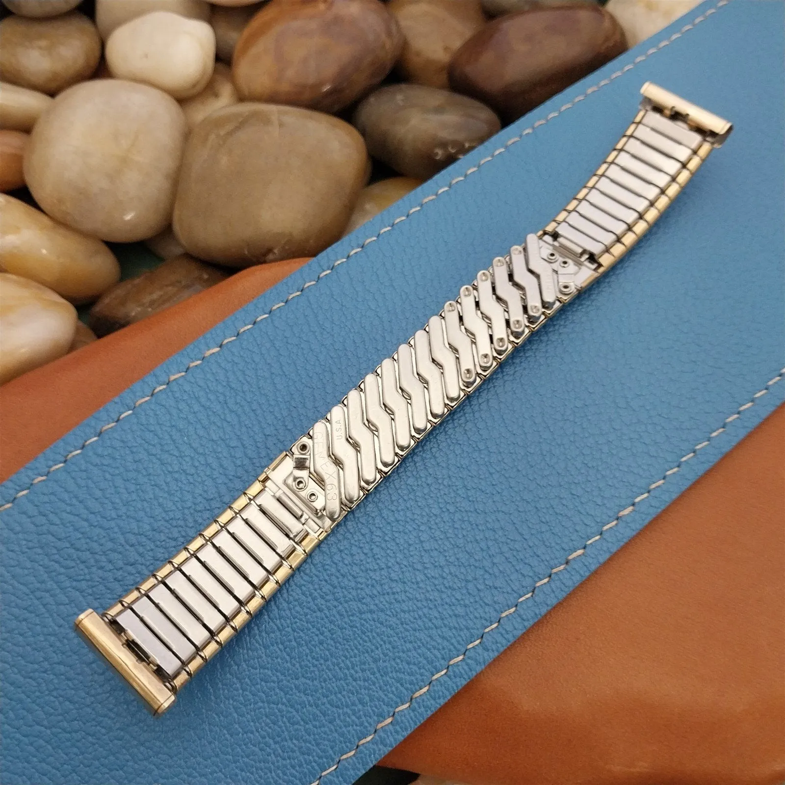 19mm 18mm 17mm Gemex 10k Gold-Filled Expansion Unused 1960s Vintage Watch Band