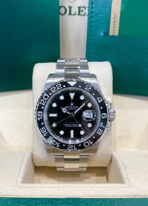 2017 Rolex GMT-Master II 116710LN