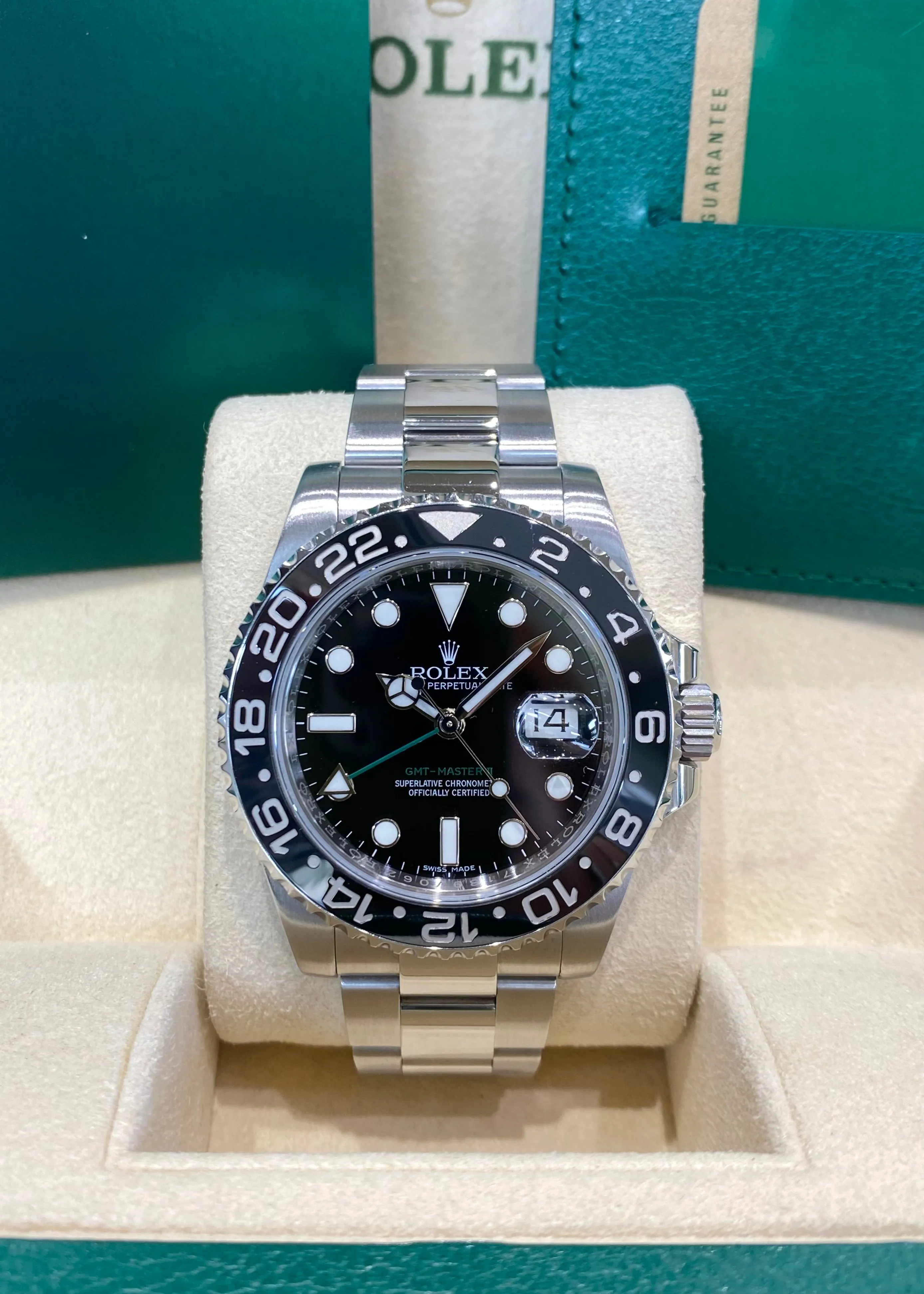 2017 Rolex GMT-Master II 116710LN