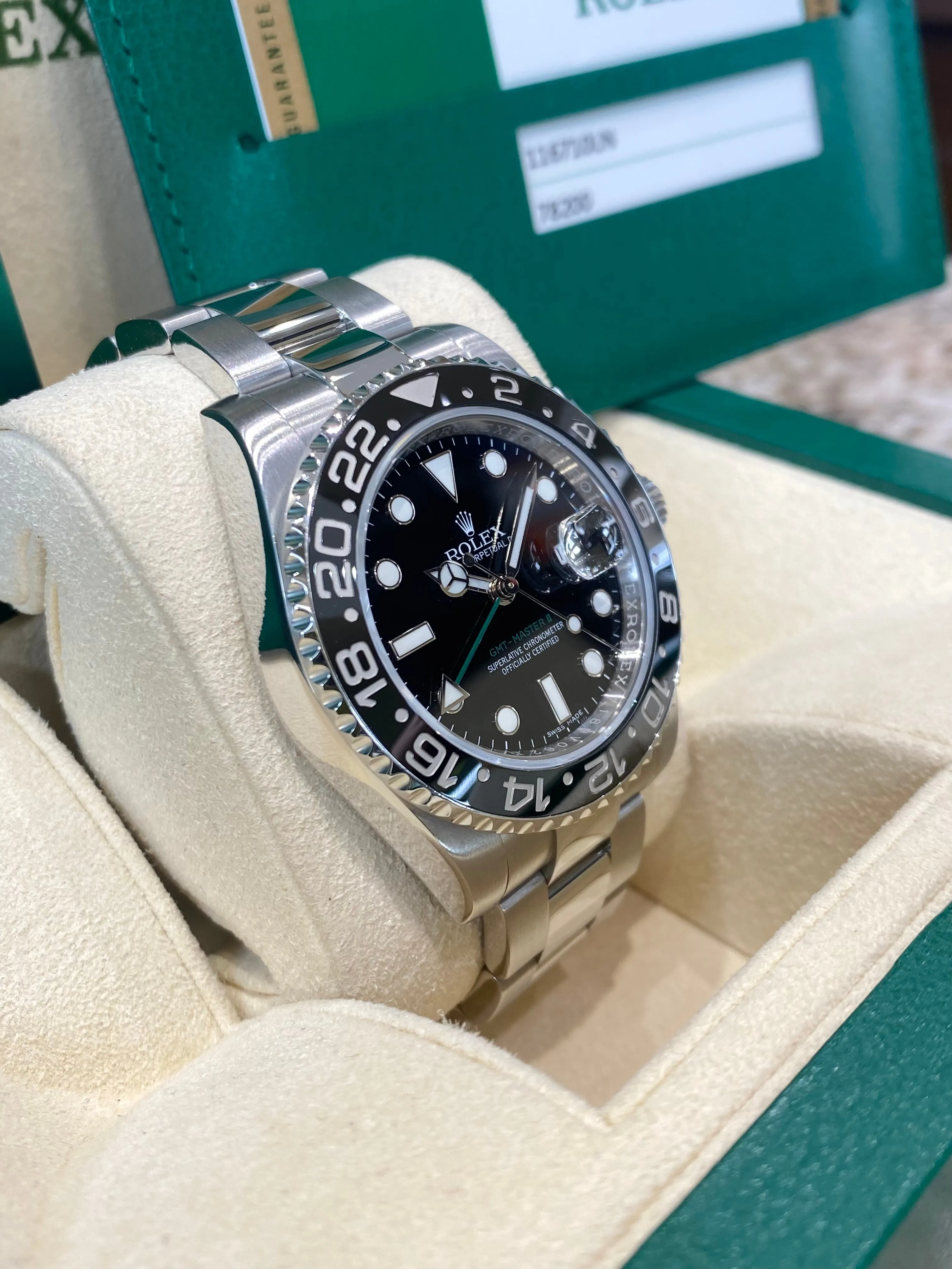 2017 Rolex GMT-Master II 116710LN