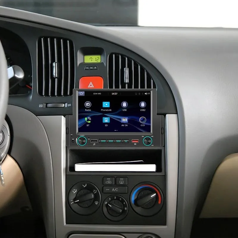 6.2 Inch Single Butt Carplay Car Monitor - Universal Wired Mp5 Player