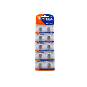 AG3/LR41 (N) 1.5V, 0 Hg, 28mAh Battery