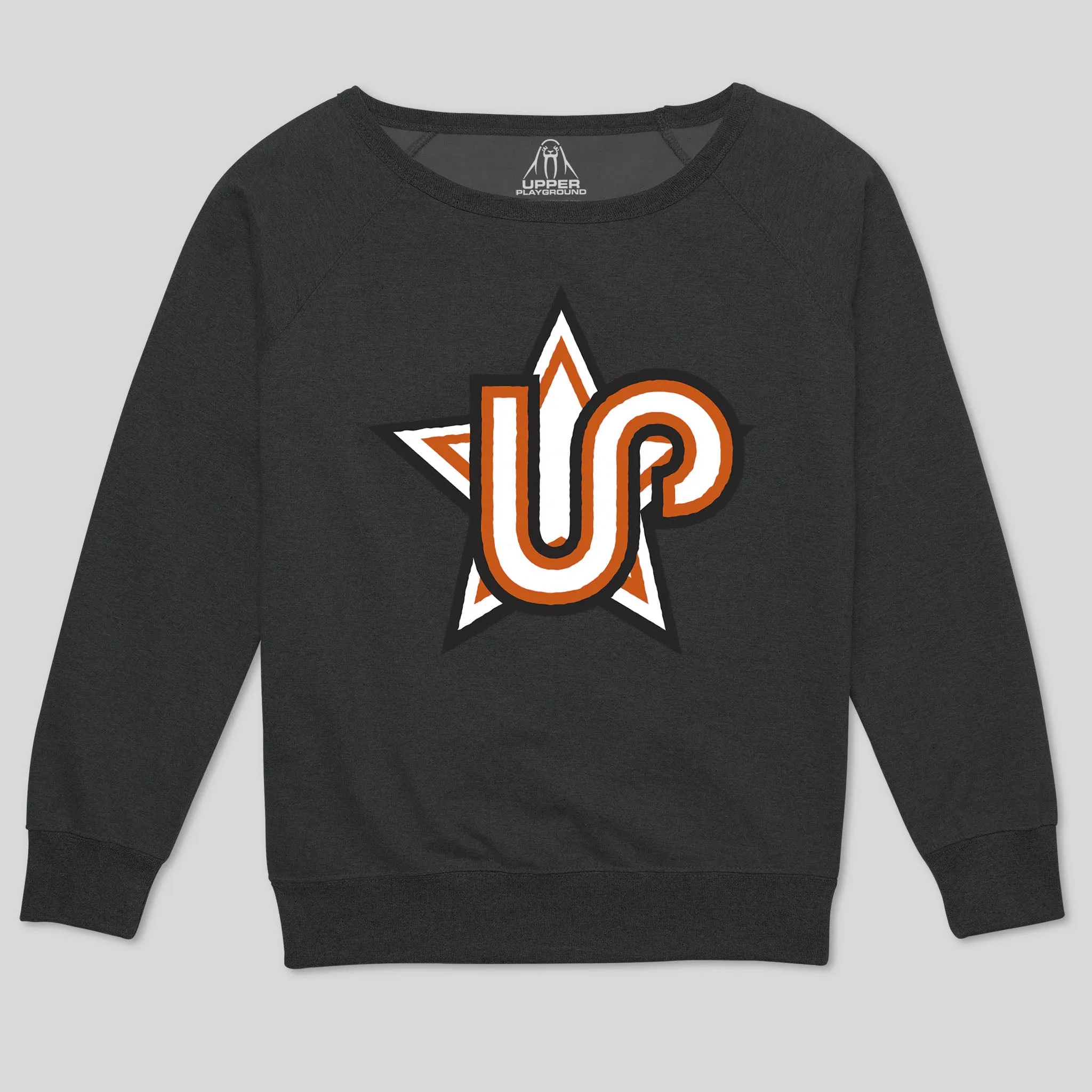 ALL STAR WOMEN'S SCOOP NECK SWEATSHIRT