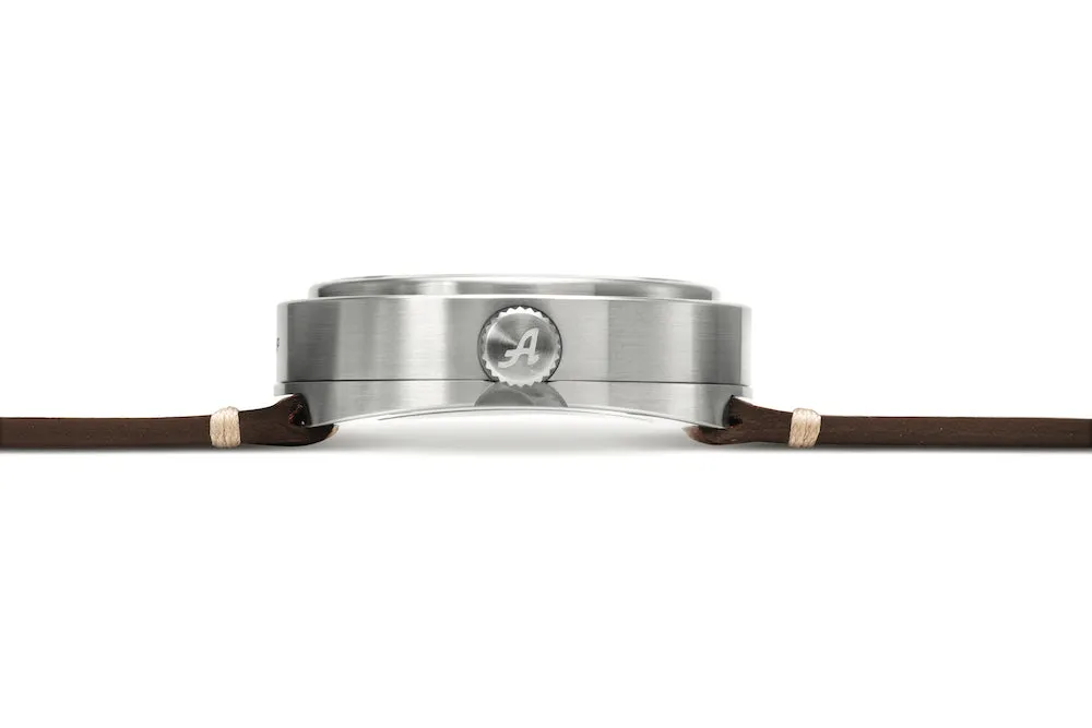 Allemano Watch Day Black Brushed Case