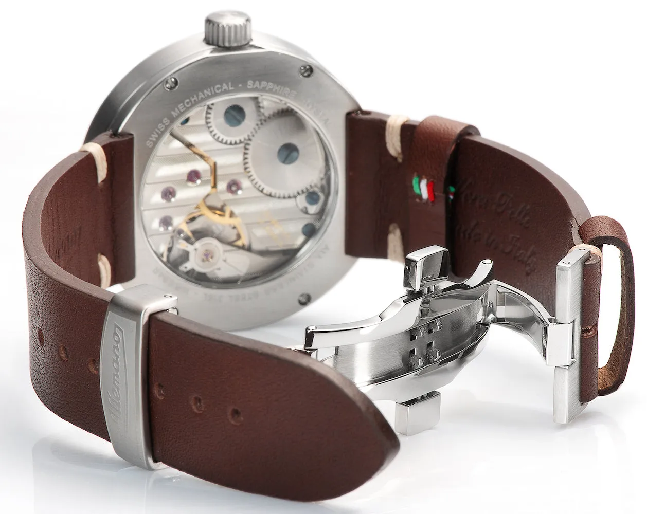 Allemano Watch Man Black Brushed Case