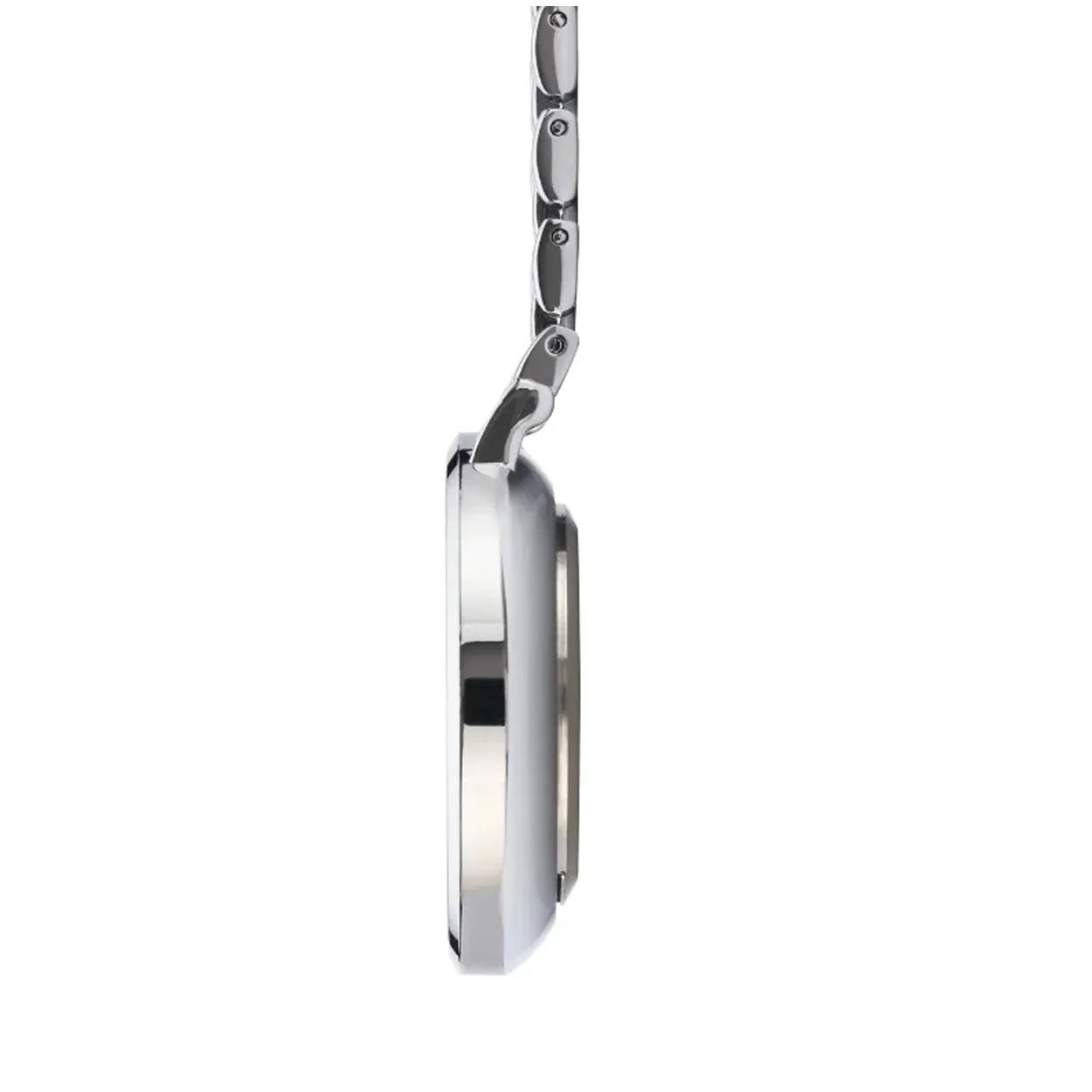 Annie Apple Nurses Fob Watch - Aurora - Navy/Silver - Link - 35mm