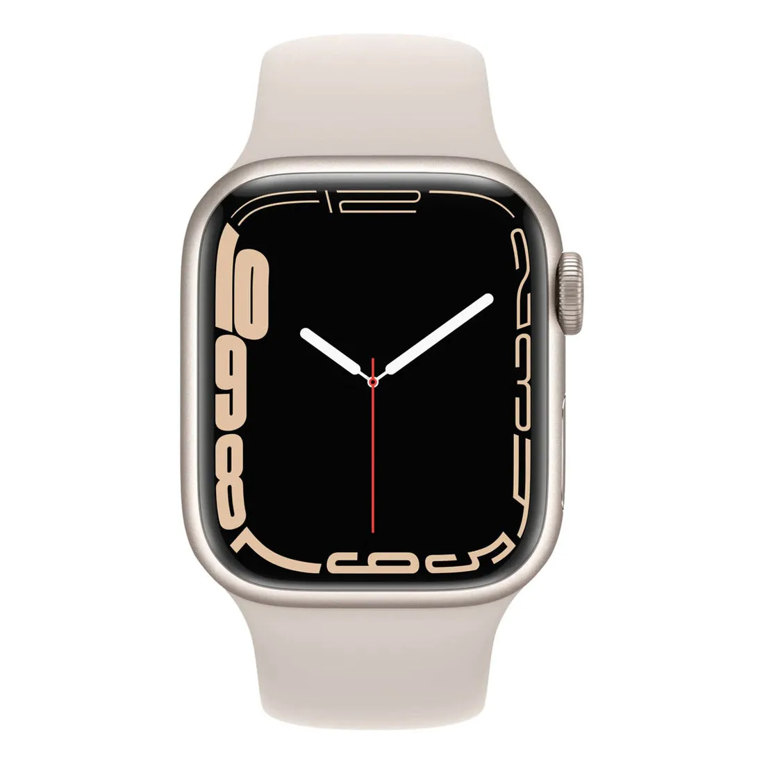Apple Watch Series 7 GPS   Cellular, 41mm Starlight Aluminium Case with Starlight Sport Band - AU Version ( Refurbished Grade A)