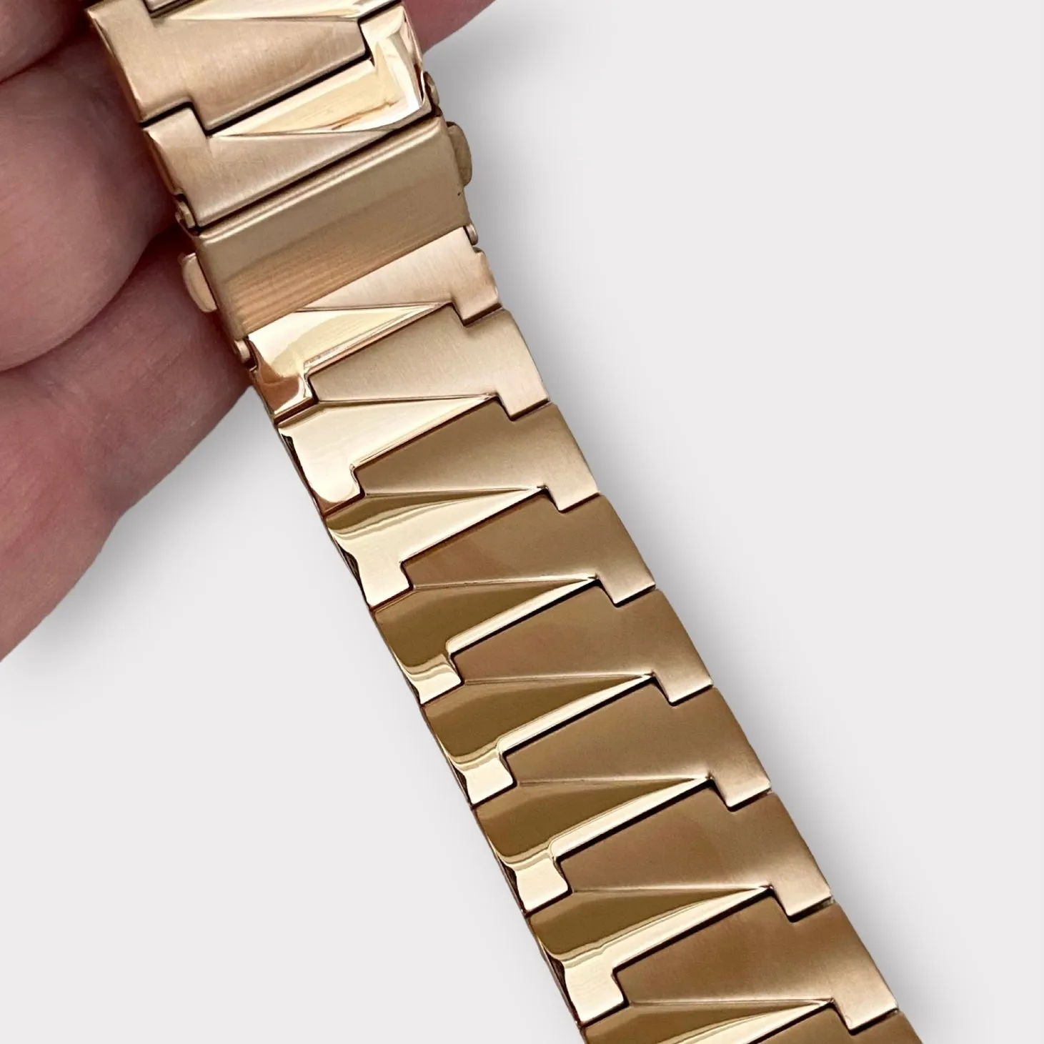 Apple Watch Two Tone Stainless Steel Watchband
