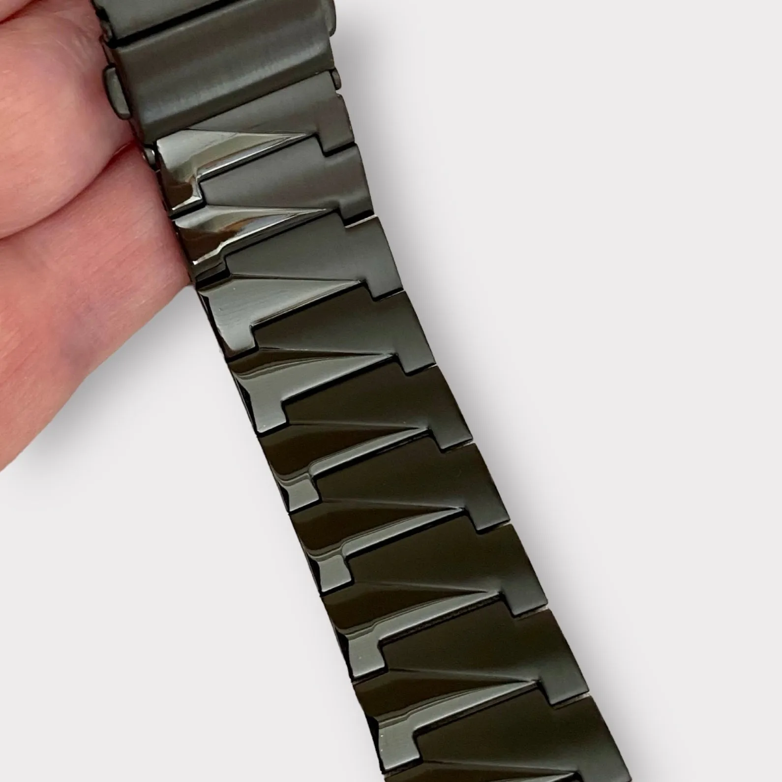 Apple Watch Two Tone Stainless Steel Watchband