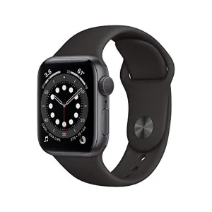 Apple Watch Series 6 (GPS, 40mm) - Space Gray Aluminum Case with Black Sport Band