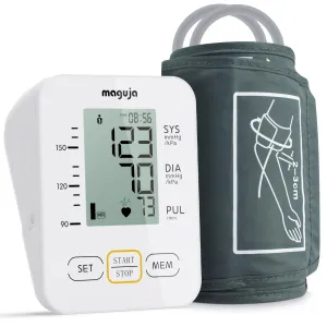 Arm Blood Pressure Monitor,maguja Blood Pressure Machine,BP Monitor Automatic Upper Arm Digital with Blood Pressure Cuff for Home Use