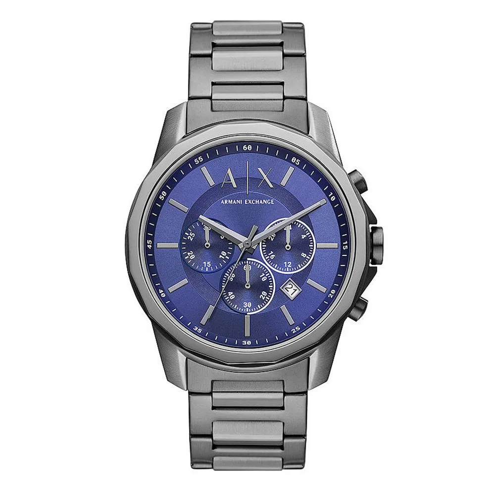 Armani Exchange Chronograph Gunmetal Stainless Steel Men's Watch AX1731