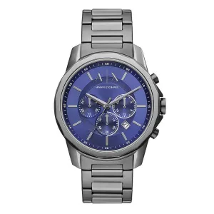 Armani Exchange Chronograph Gunmetal Stainless Steel Men's Watch AX1731