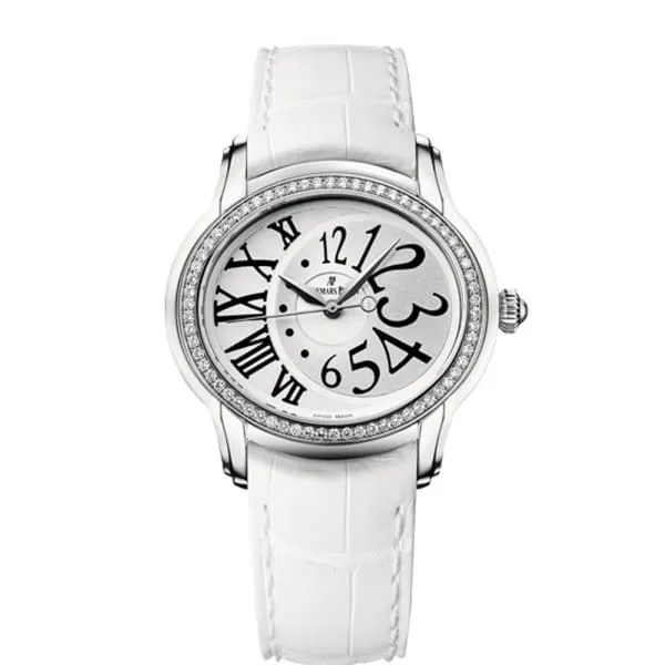 Audemars Piguet Millenary Stainless steel & Diamonds Lady's Watch