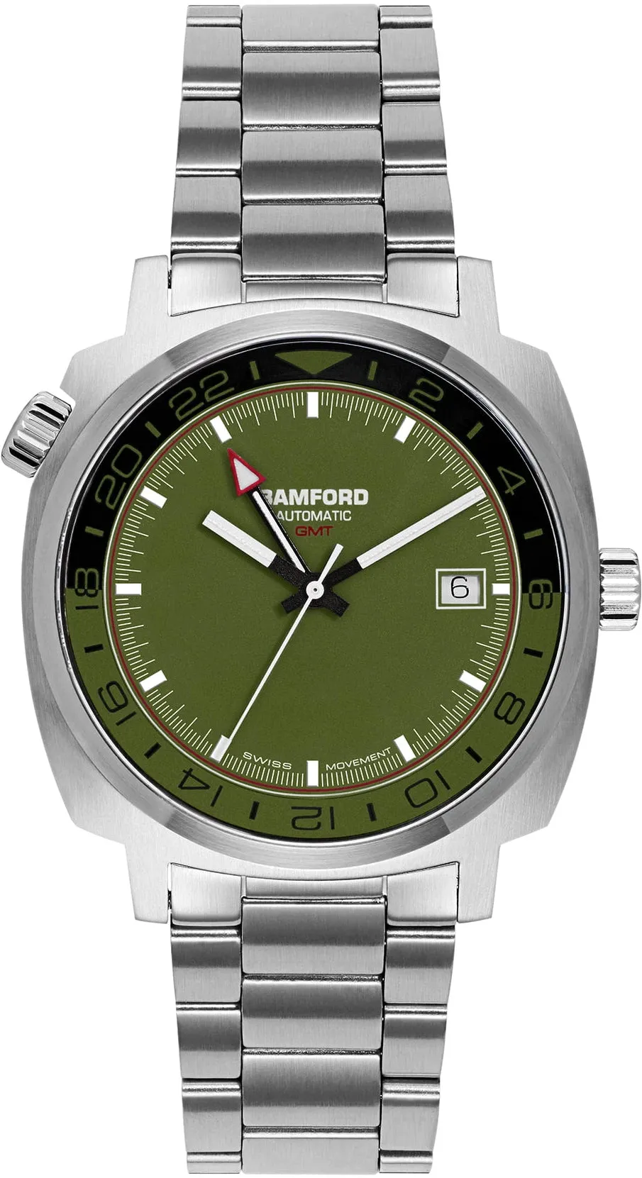 BAM Watch GMT Steel CalifORSnia Green Black