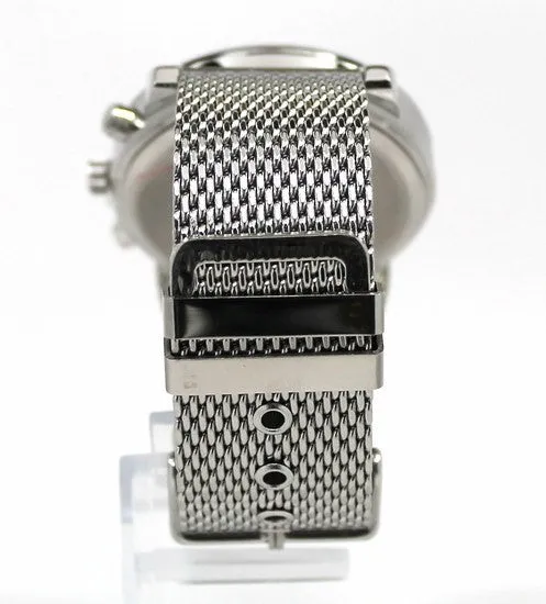 Batman Silvertone Mesh Strap Watch (BAT8043)
