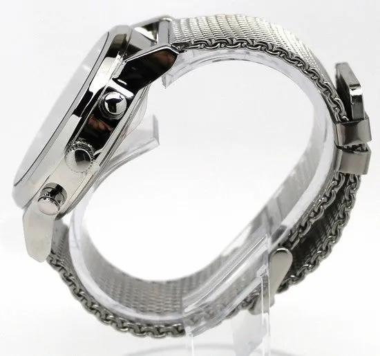 Batman Silvertone Mesh Strap Watch (BAT8043)