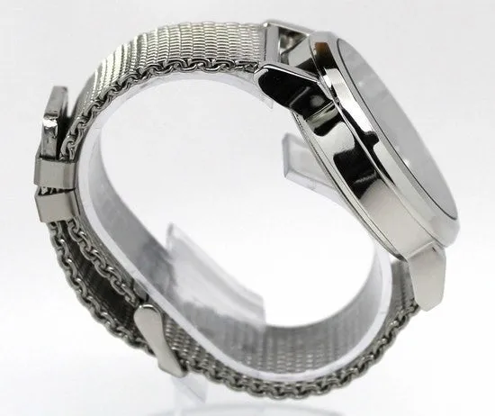 Batman Silvertone Mesh Strap Watch (BAT8043)