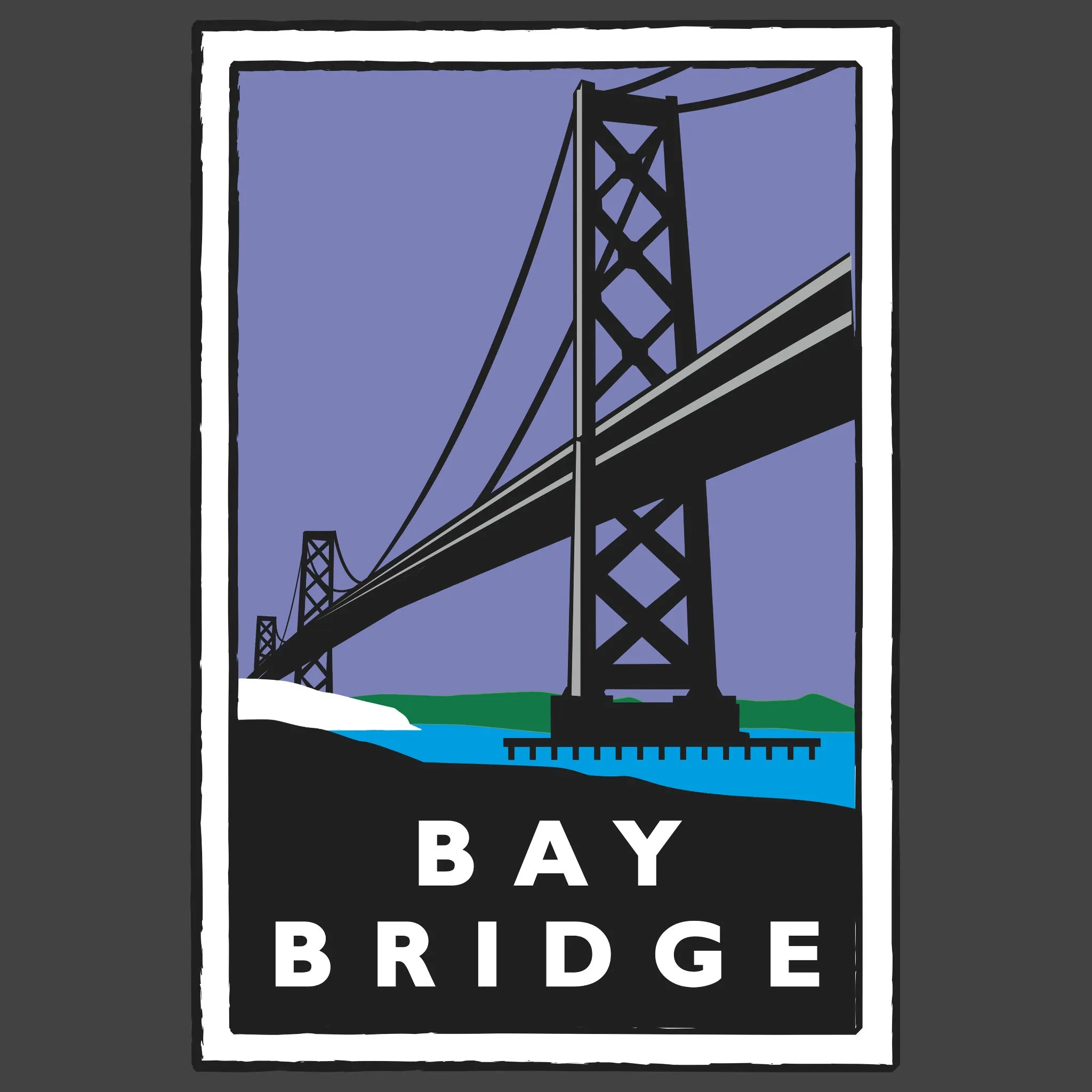 BAY BRIDGE MEN'S  TEE