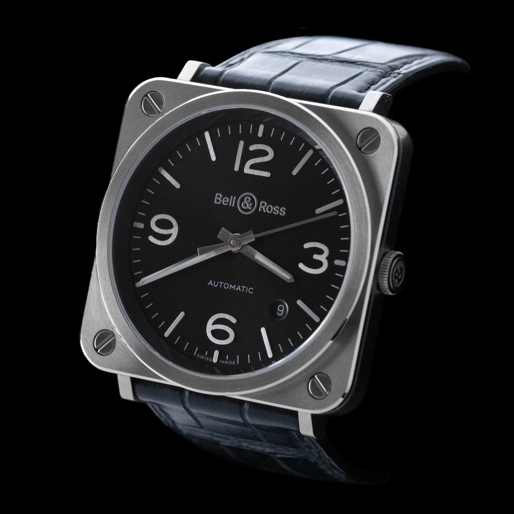Bell & Ross - BR S-92 Officer Black