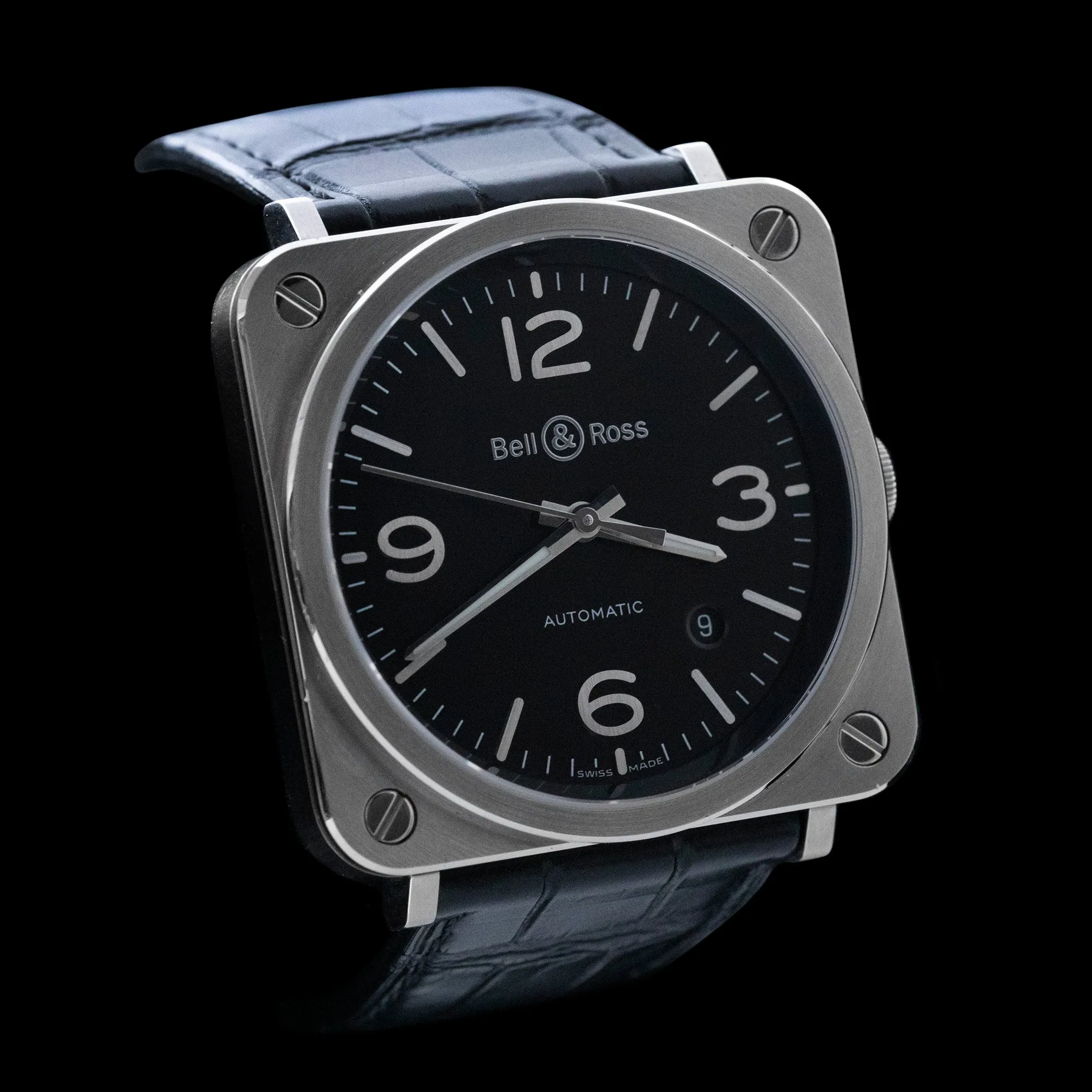 Bell & Ross - BR S-92 Officer Black