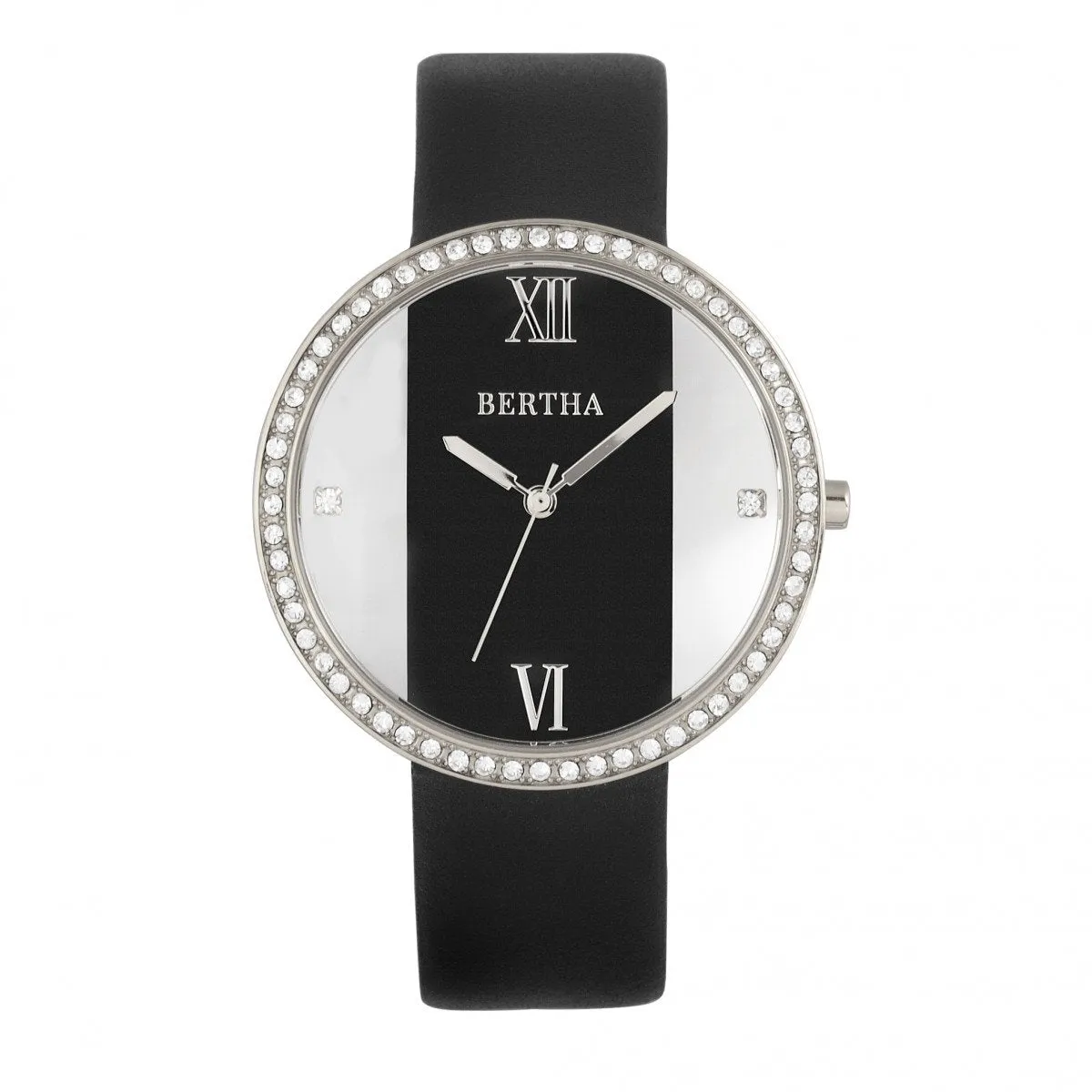 Bertha Ingrid Leather-Band Watch
