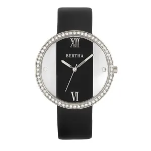 Bertha Ingrid Leather-Band Watch