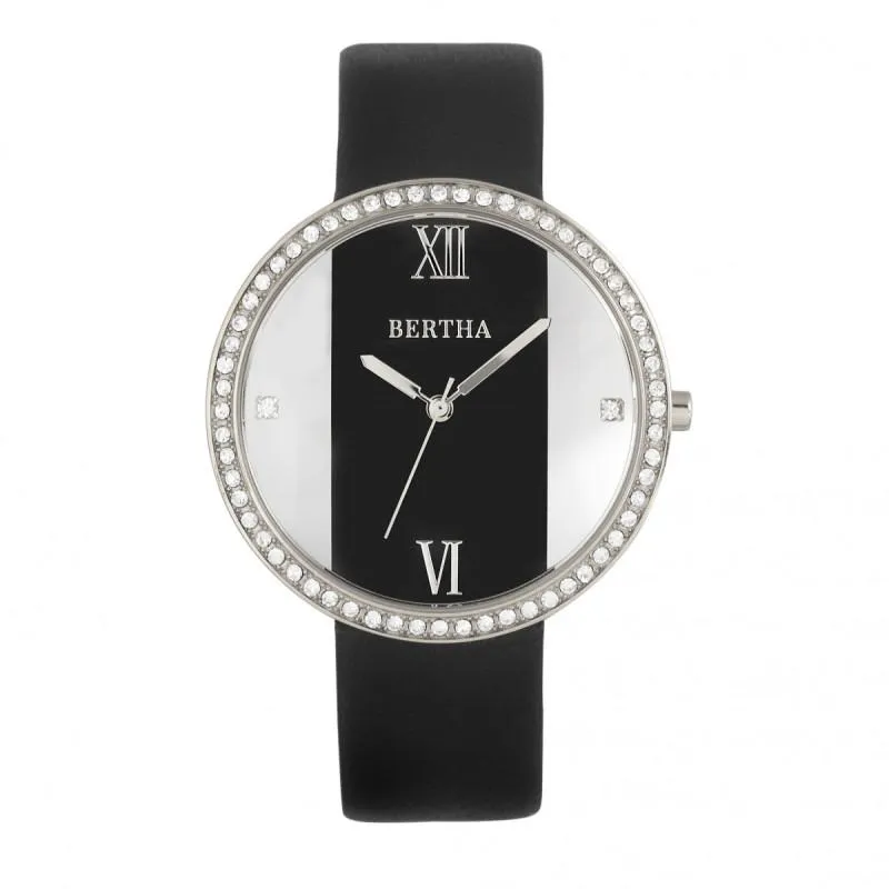 Bertha Ingrid Leather-Band Watch