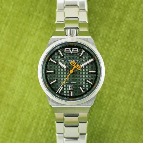 Bomberg Metropolis Geneva Automatic Limited Edition Men's Green Watch BF43ASS.09-6.12