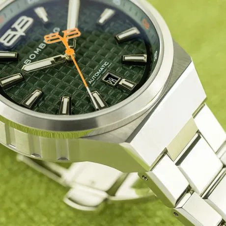 Bomberg Metropolis Geneva Automatic Limited Edition Men's Green Watch BF43ASS.09-6.12