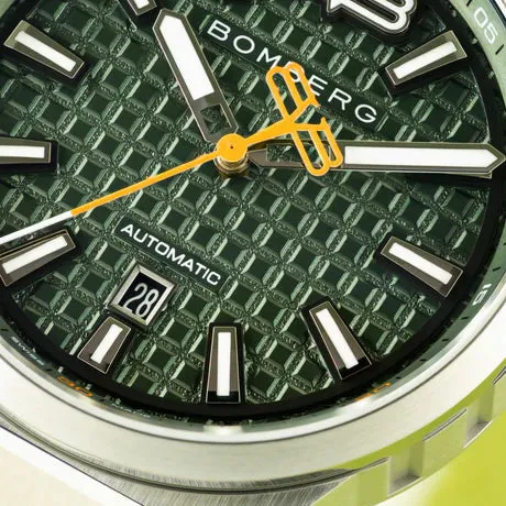 Bomberg Metropolis Geneva Automatic Limited Edition Men's Green Watch BF43ASS.09-6.12