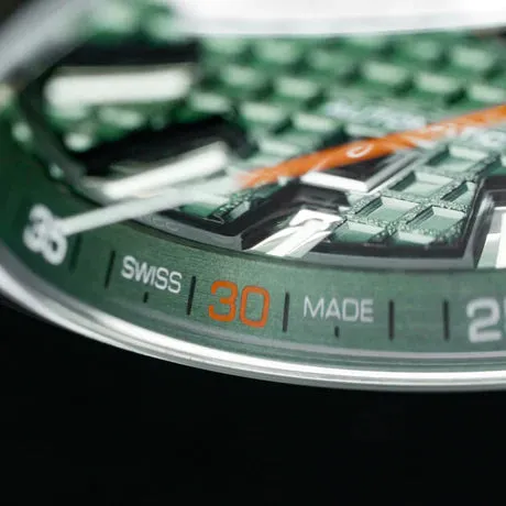 Bomberg Metropolis Geneva Automatic Limited Edition Men's Green Watch BF43ASS.09-6.12