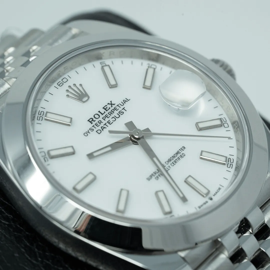 Brand New Rolex Datejust 41mm -16300- White Dial Jubilee Band