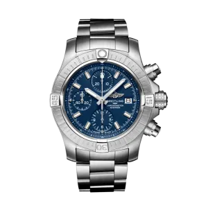 Breitling Avenger Watch with Blue Dial, 43mm