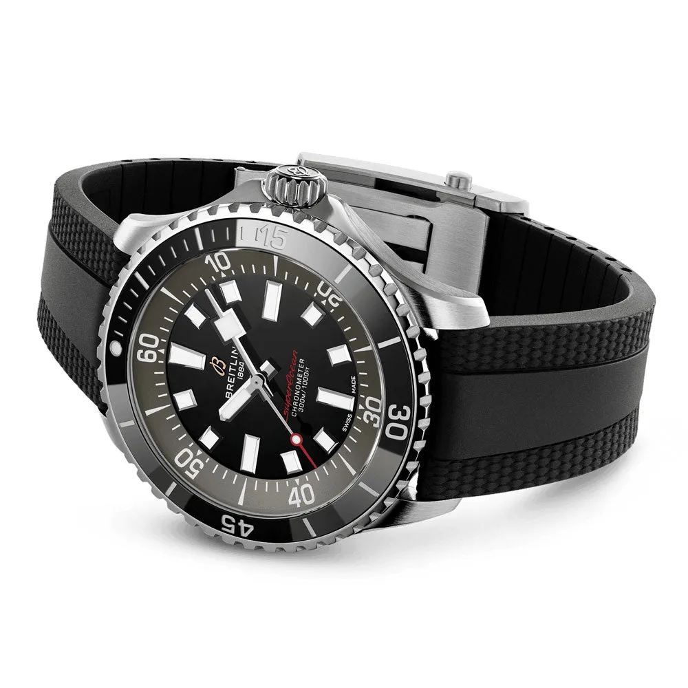 Breitling Superocean UK Exclusive 44mm Black Dial Automatic Gents Watch A173765A1B1S1