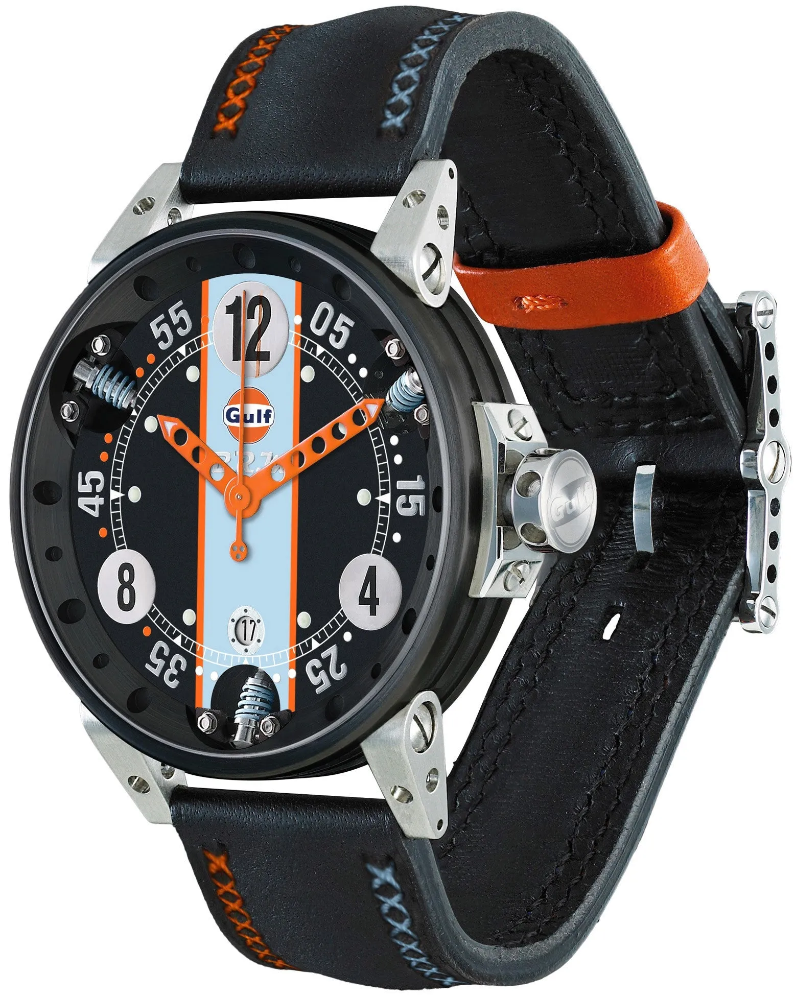 B.R.M. Watches V6-44-SA Gulf White Hands Limited Edition