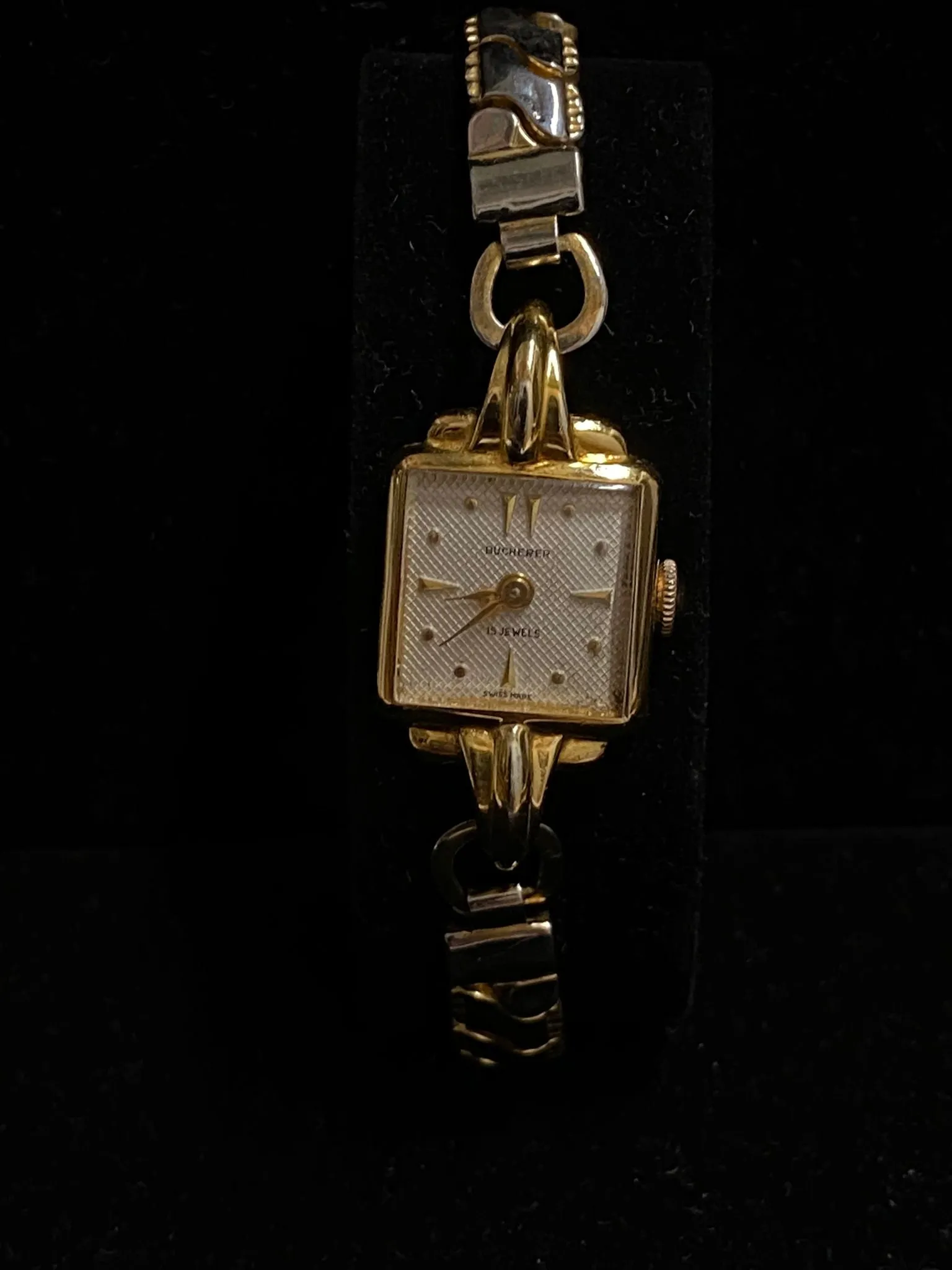 BUCHERER RG Tone & SS Vintage Beautiful & Unique Ladies Watch - $6K APR w/ COA!!
