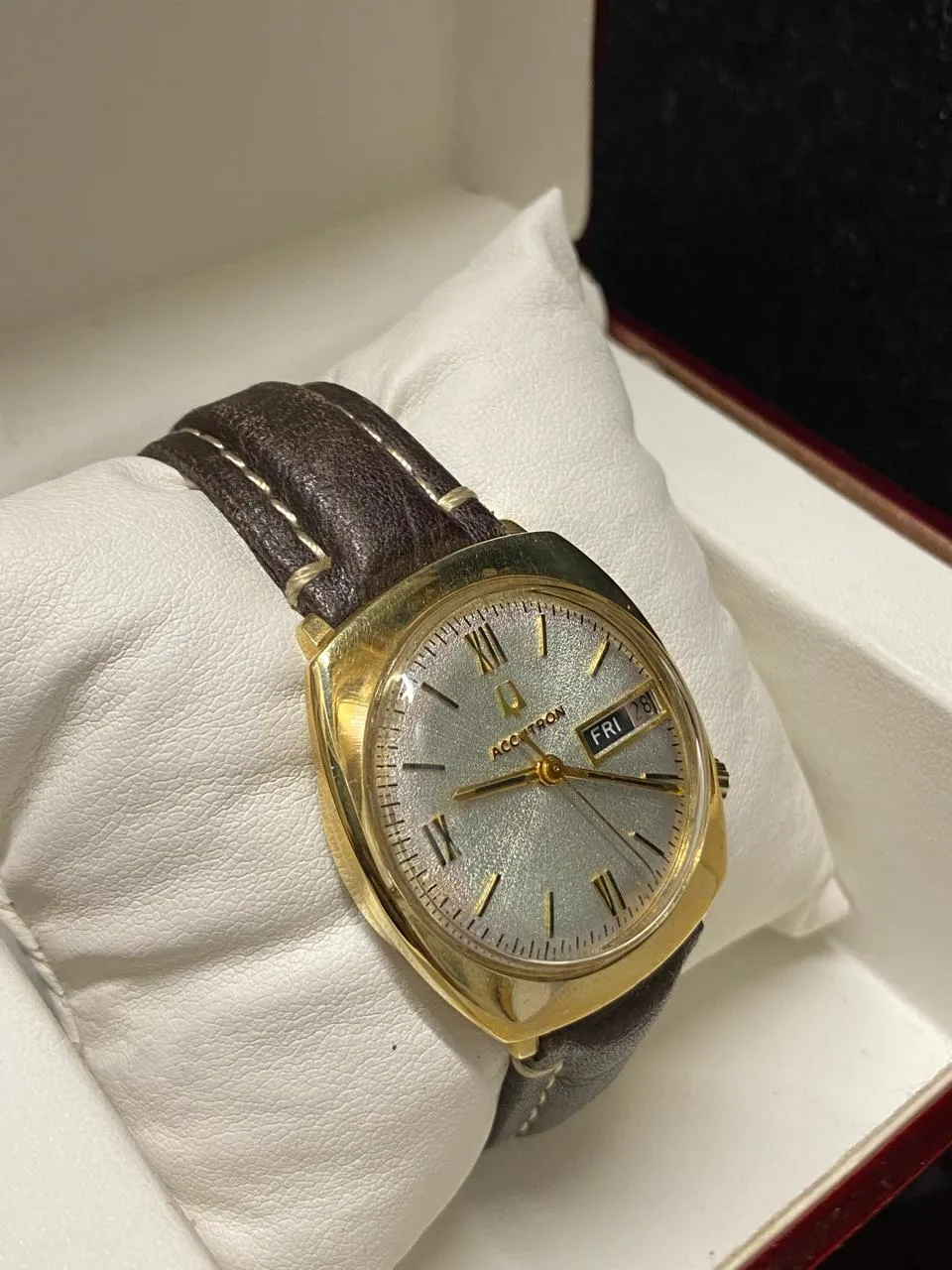 BULOVA ACCUTRON 14K Gold Unique Beautiful Men's Wristwatch - $10K APR w/ COA!!!