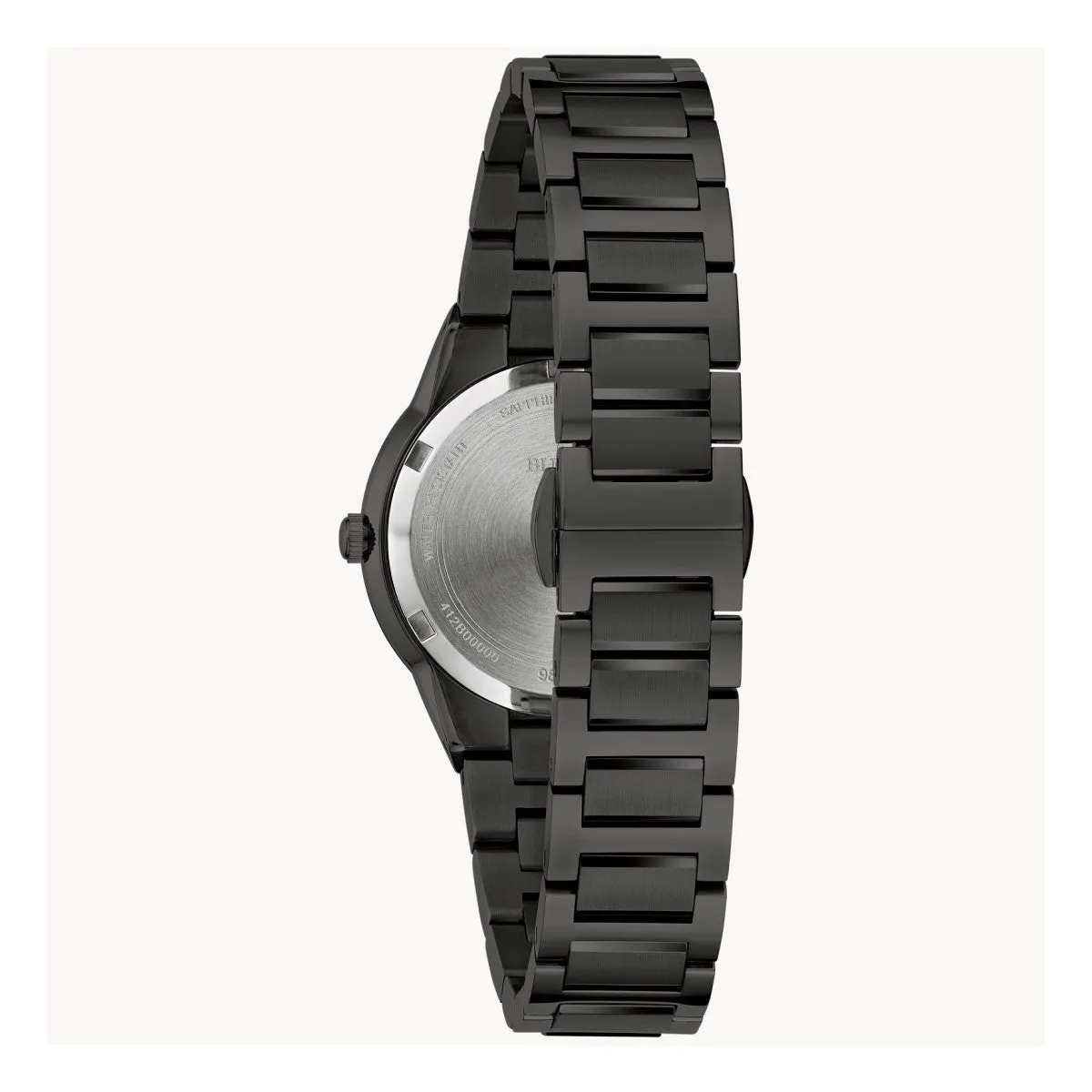 Bulova Millenia 32MM Black Stainless Steel Watch. 98L314