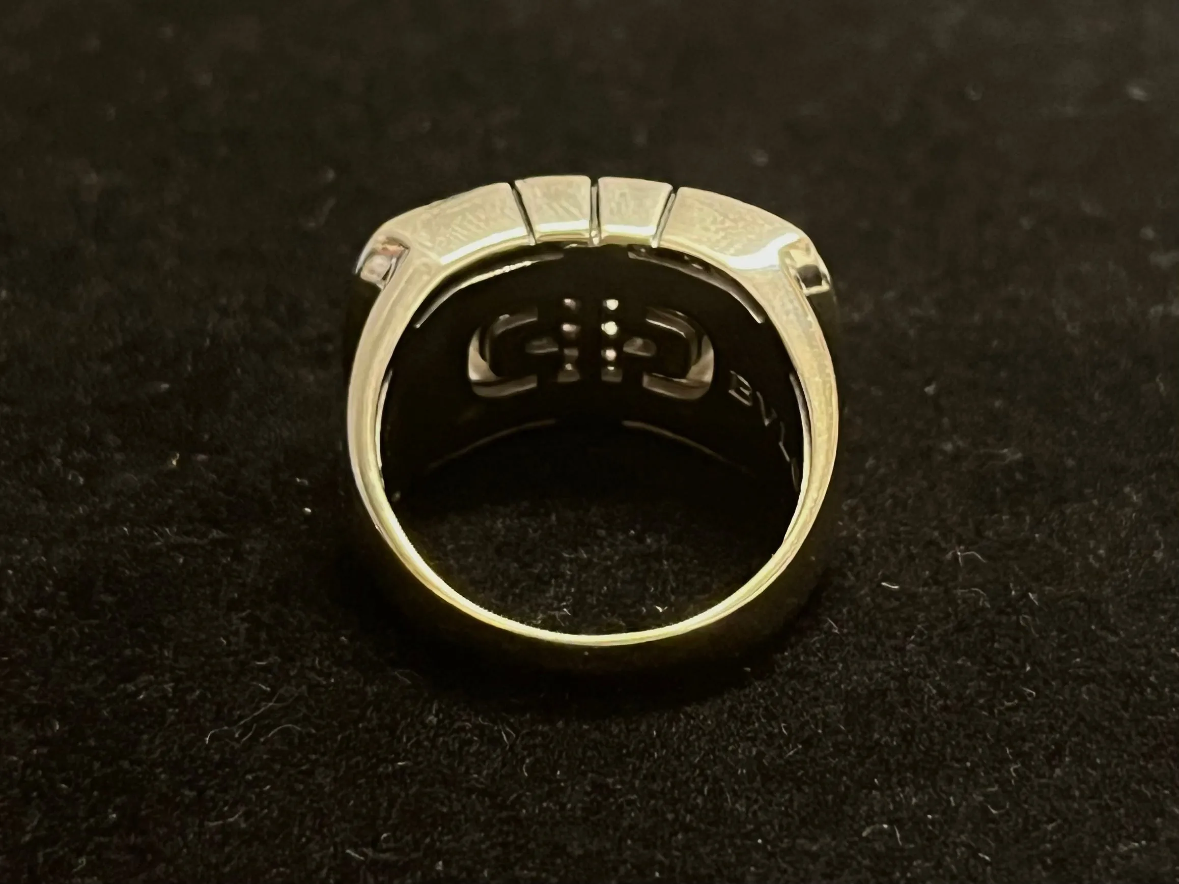 BVLGARI RING 18K White Gold 88 Diamonds Elegance Unique Nice - $30K APR w/ CoA!!
