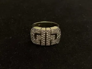 BVLGARI RING 18K White Gold 88 Diamonds Elegance Unique Nice - $30K APR w/ CoA!!