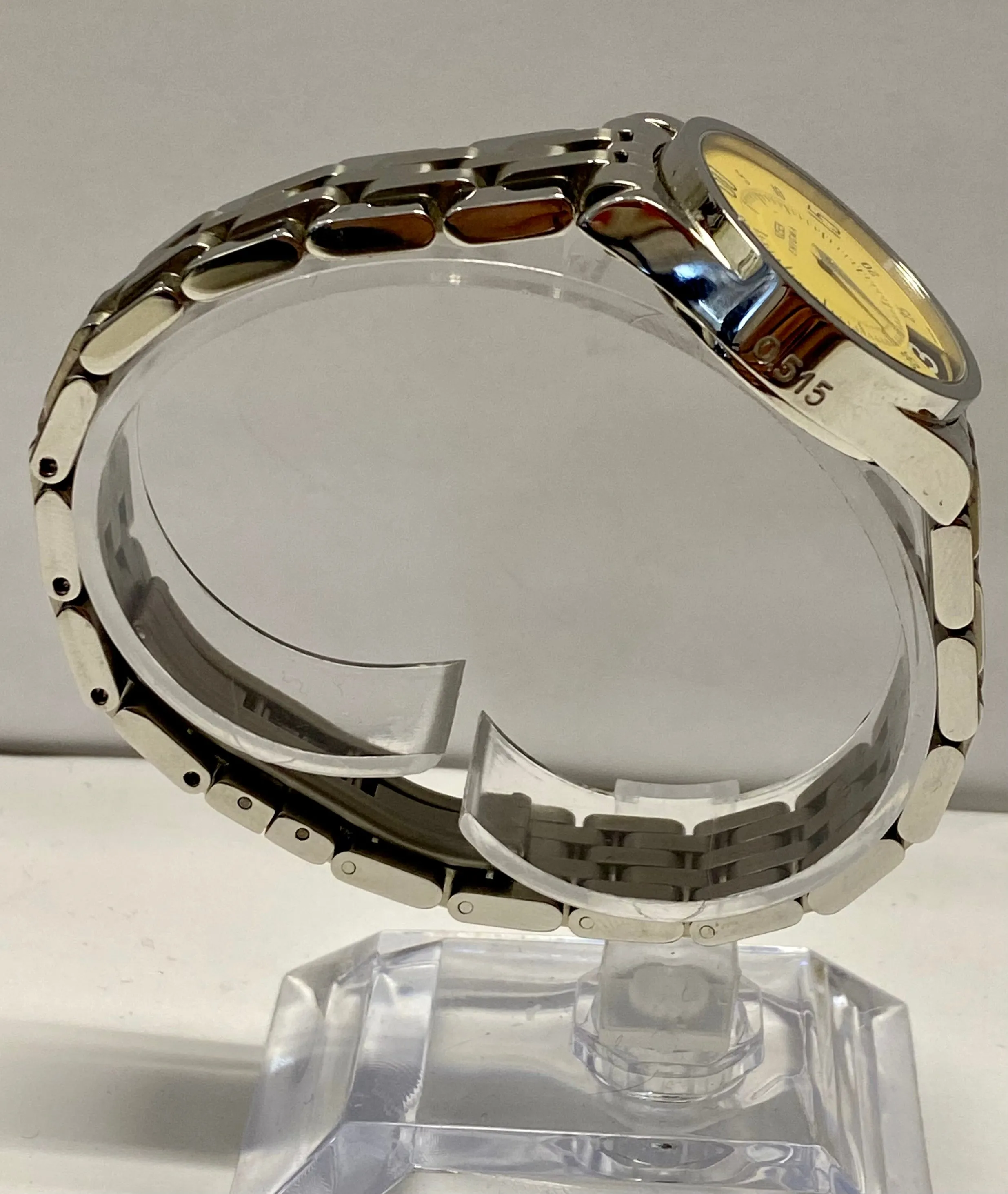 BVLGARY Enigma By Gianni Bulgari SS Unisex Very Unique Watch - $8K APR w/ COA!