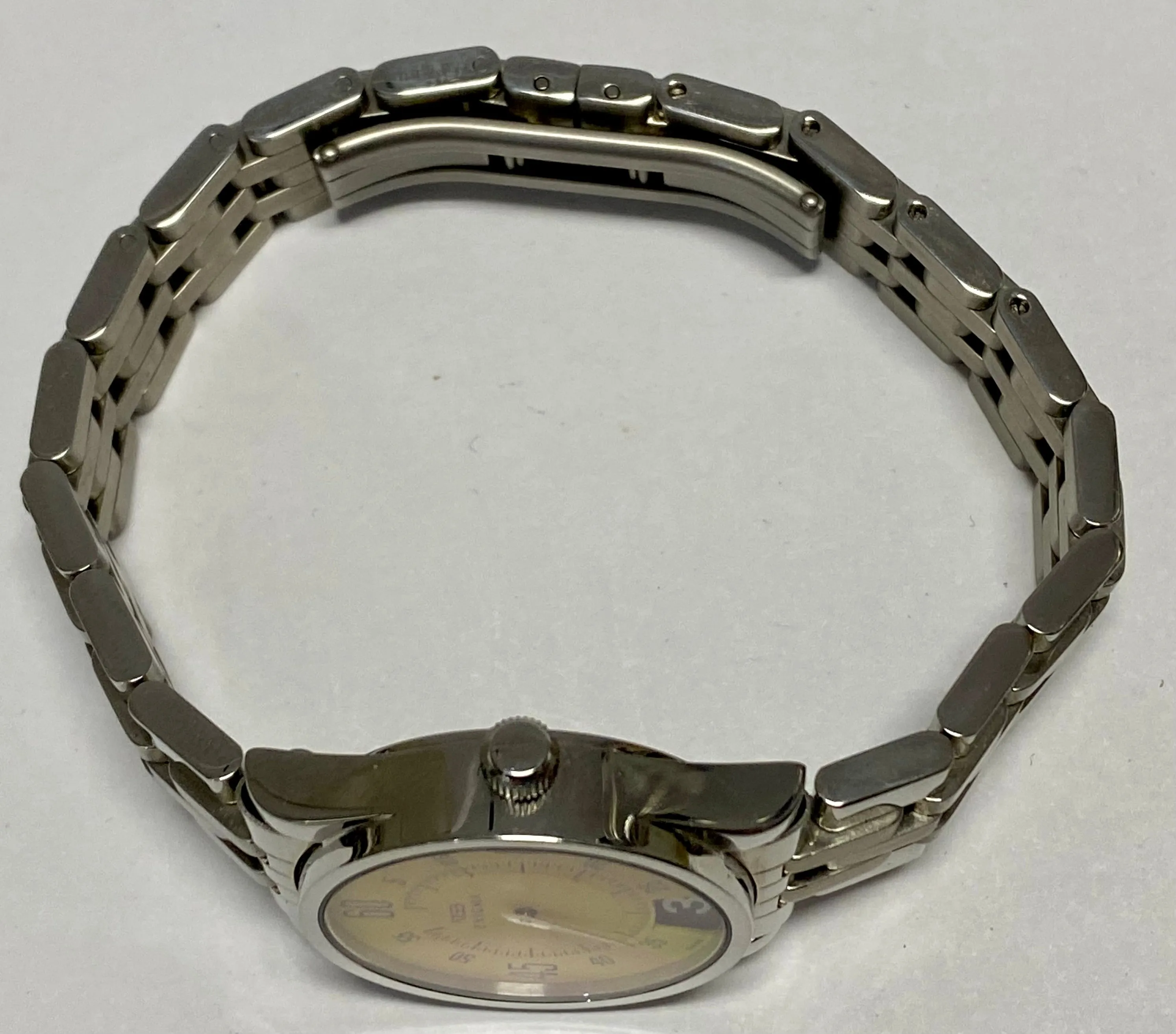 BVLGARY Enigma By Gianni Bulgari SS Unisex Very Unique Watch - $8K APR w/ COA!
