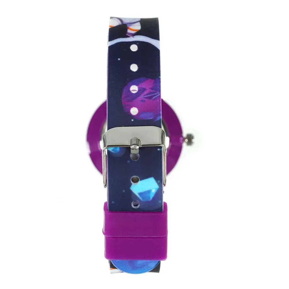 Cactus Watches | Primary Kids Watch | Black/Purple | Astronauts Space